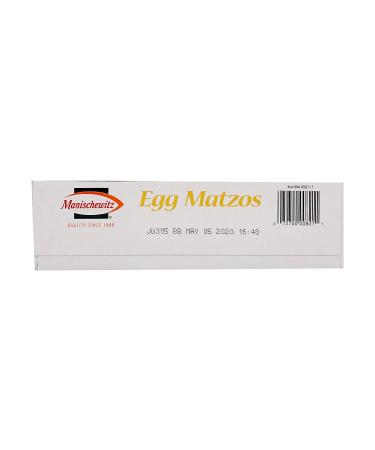 Manischewitz Matzo Cracker Egg 12oz - Authentic Jewish Passover Crackers - Buy Online on SooperMarket.com