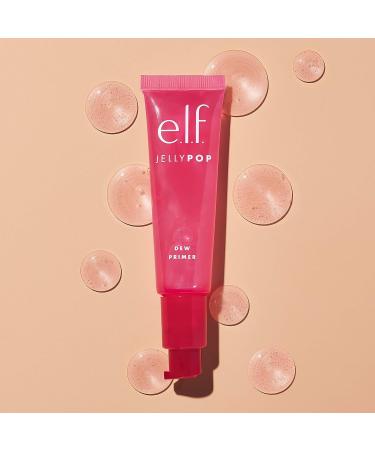 e.l.f. Jelly Pop Dew Primer - Hydrating Gel Formula | Brightens, Smooths & Preps Skin | 1.01 Fl Oz - Buy Online on SooperMarket.com