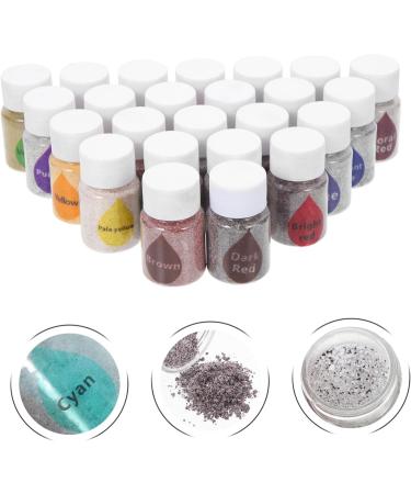 NUOBESTY Textiles Dying Supplies 24pcs Tie Dye Powder Color Powder Cable Tie Aldult Child DIY Tie-dye Pigment - Buy Online on SooperMarket.com