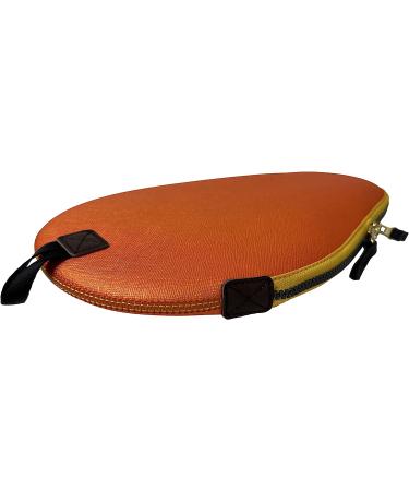 OneJoy Table Tennis Racket Cover Bag - OrangeYellow | Zipper Closure | For 1 Racquet/Paddle - Buy Online on SooperMarket.com