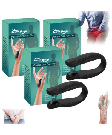 Acuplus Prostate Care Point Clip Acuplus Acupressure Hand Pressure Point Clip Acuplus Clip Relieve Prostate discomfort effortlessly Promotes Blood Circulation Long-Lasting and Reusable (3PCS)