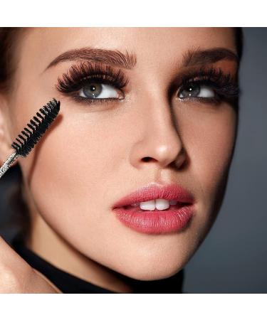 Rofitbest Disposable Crystal Eye Brush - 50pcs Black Mascara & Eyelash Applicator Sticks for Perfect Eye Makeup - Buy Online on SooperMarket.com