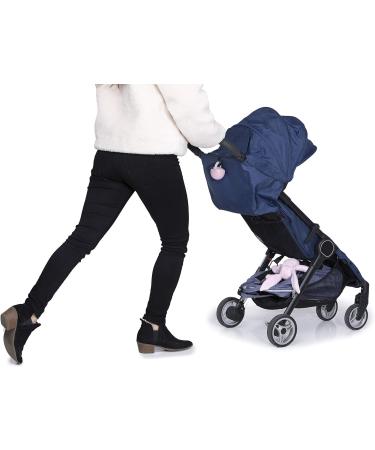 Melii Grey & Pink Pacifier Pod with Carabiner Clip - Pacifier Storage Container - Buy Online on SooperMarket.com