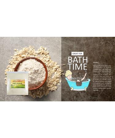 HATF's Shepherd's Natural Oat Flour - 100% All Natural - 5 lb. / 80 oz. Bag - Buy Online on SooperMarket.com