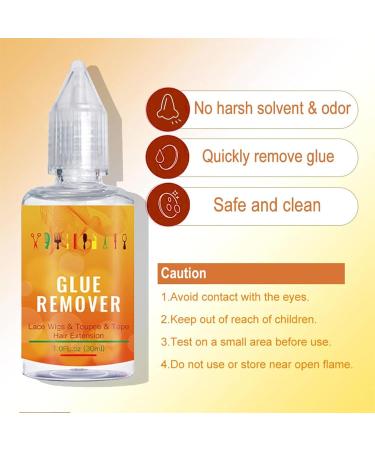Lace Wig Glue Remover Wig Glue Remover Tape Remover Hair Extensions & Tape Extensions Remover Fast Acting Wig Remover For Hair Glue Tape Hair Extension Remover 30 ml - Buy Online on SooperMarket.com