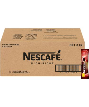 NESCAFE Rich Instant Coffee Single Serve Instant Coffee Packets 2kg Case (2gx1000) - Buy Online on SooperMarket.com
