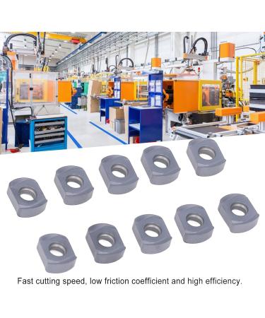 High Efficiency Cemented Carbide Turning Inserts for Steel - BLMP0904R-M | Wide Cutting Blade & Superior Performance - Buy Online on SooperMarket.com