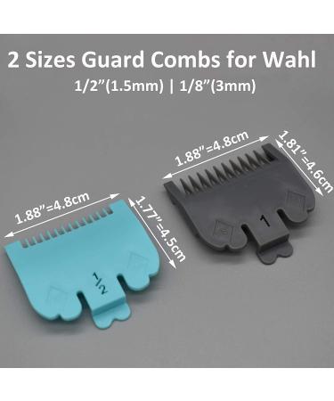 Wahl Standard Hair Clipper Guards #3170-400- Multi-Colored Cutting Guides 1/8 & 1/16 - Buy Online on SooperMarket.com