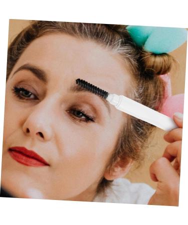 Gogogmee Beauty Tools Mascara Separator Eye Brow Brush Eyelash Comb Hair Combs Lash Brush Brow Brush Comb Eyebrow Comb Brow Comb and Brush Eyebrow Brush and Comb Eye Lash Comb Plastic White - Buy Online on SooperMarket.com