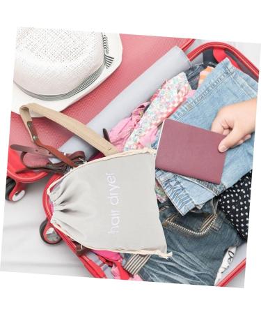 BELLIFFY 2pcs Hair Dryer Storage Bag Blowdryer Drawstring Packing Bag Anti-scratch Bags Storage Bags Fabric - Buy Online on SooperMarket.com