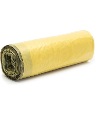 Extra Strong Yellow Recycling Bags with Drawstring - 90L 22 Thick 40 Rolls (40 Bags) - Eco-Friendly Waste Collection - Buy Online on SooperMarket.com