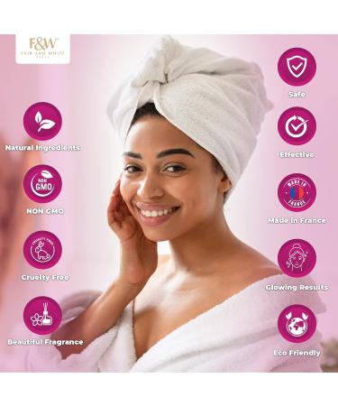 Fair & White Miss White Exfoliating Soap 7.7 oz - Skin Brightening Beauty Soap for Face, Knees & Body - Buy Online on SooperMarket.com