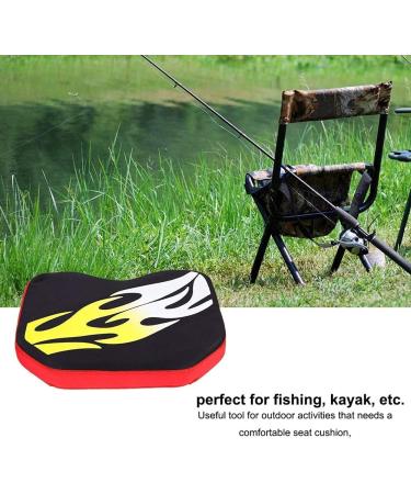 Qiilu Kayak Seat Cushion  Thicken Soft Kayak Canoe Fishing Boat Sit Seat Boating Seat Cushions Flame - Buy Online on SooperMarket.com