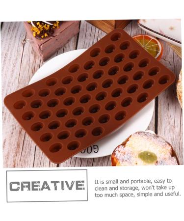 Alipis 10 Pcs Chocolate Mold Cookie Baking Soap Mold Silicone Lollipop Mold Muffin Silicone Molds Pudding Kitchen Frying Mould Ice Cube Trays Chocolate Baking Mold Ice Cubes Fondant Mold - Buy Online on SooperMarket.com