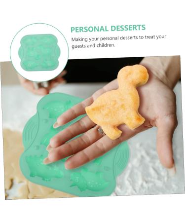 ABOOFAN Cake Mold Silicone Molds Cookie Silicone Gummy Molds Animal Rice Mold for Baking Ice Mold Platinum 22.1X19.3X2.6CM Green - Buy Online on SooperMarket.com