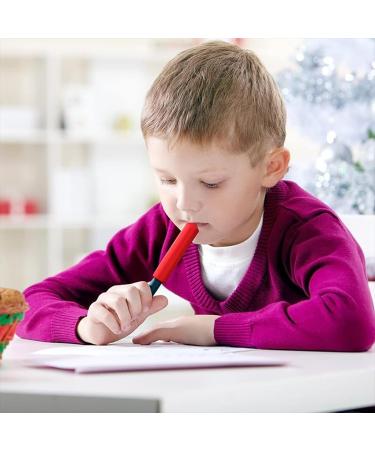 Buy Chewable Colored Pencils - Sensory Chewing Attachments for Kids | Silicone Pencil Frame & Party Gifts - Buy Online on SooperMarket.com