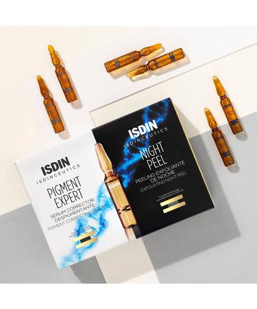 ISDIN Brightening Day & Night Serum Routine - Exfoliate and Correct - 20 Ampoules - Buy Online on SooperMarket.com