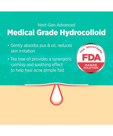 FD Registered Acne Patches | SOOAE Tea Tree Clear Dot - Medical Grade Hydrocolloid Spot Treatment for Fast Healing & Blemish Control (30 Dots - Buy Online on SooperMarket.com