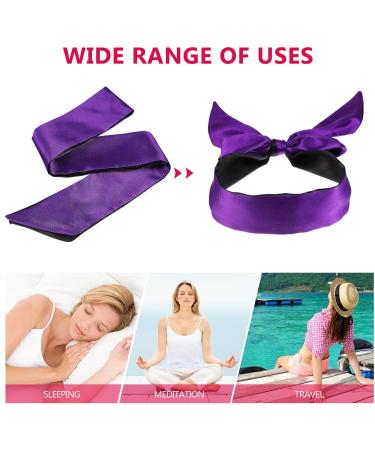 Healifty 4Pcs Satin Blindfold Mask Set for Sleep, Play, Meditation - Adult Eye Mask for Couples Lovers - Buy Online on SooperMarket.com
