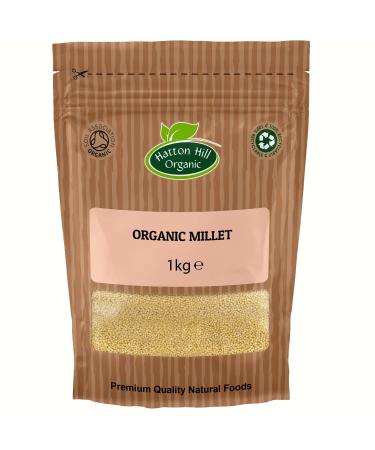Organic Millet Grain 1kg by Hatton Hill Organic - Free UK Delivery