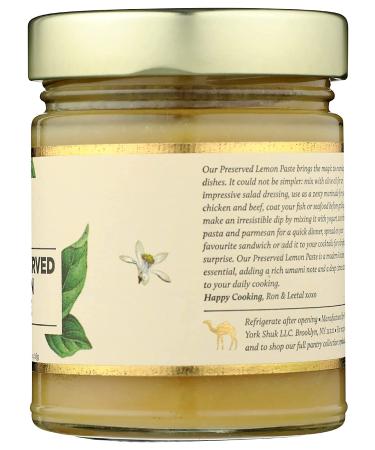 New York Shuk Preserved Lemon Paste - 10oz | Gourmet Flavor for Cooking - Buy Online on SooperMarket.com