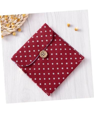 Women's Menstrual Pouch Wallet Organizer - South Korea Miss Plain Secret Purse Storage Bag - Medium Size - Buy Online on SooperMarket.com