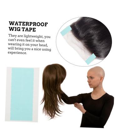 5 Sheets Double-Sided Tape - Waterproof Adhesive Stickers for Hair Extensions Wigs and Nails - 2x0.5cm - International Shipping - Buy Online on SooperMarket.com