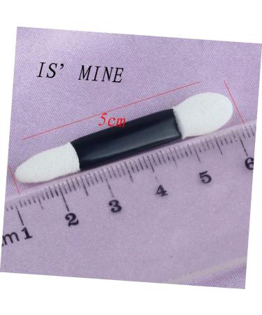 Baluue 50pcs Eye Shadow Applicator Double Ended Sponge Makeup Beauty Tool Kits Eyeshadow Applicator White - Buy Online on SooperMarket.com