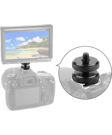 Camera Hot Shoe Mount to 1/4 -20 Tripod Screw Adapter (Pack of 2) - DSLR Camera Rig Flash Shoe Mount - SL-1/4hotshoe-2 - Buy Online on SooperMarket.com