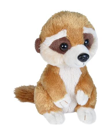 Wild Republic Hug'ems Soft Toy Gifts for Kids Meerkat Cuddly Toy 18cm Meerkat 7 inch