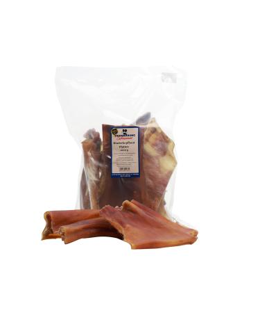 Pet food Schwenner beef head skin panels dried - Dog snacks dental dog - dog chewing items 1000g beef head skin plates 1 kg (1 Pack)