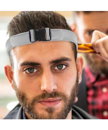DASHIELL Neckline Templates for Shaving | Hairline Trimming and Shaping Tool Adjustable Curved Silicone Haircut Bands for Hair Salons and Home Gray - Buy Online on SooperMarket.com