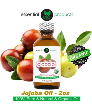 ELP Pure Jojoba Oil 2oz - 100% Pure & Natural | Best for Skin & Hair - International Shipping Available - Buy Online on SooperMarket.com