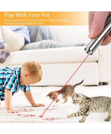 YYCAT Cat Toys for Indoor Cats Kittens 7 in 1 Function Rechargeable Interactive Cat Toy Wand with a Free Toy Mouse - Buy Online on SooperMarket.com
