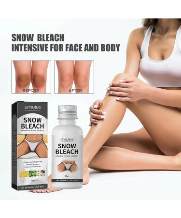 Snow Bleach Cream - Skin Bleaching & Underarm Whitening for Private Parts (2oz) | Effective Skin Corrector for Intimate Areas - Buy Online on SooperMarket.com