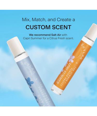 Skylar The Summer I Turned Pretty Salt Air Eau de Perfume - Hypoallergenic & Clean for Women Men Vegan Safe Sensitive Skin Fresh with Notes of Driftwood Sea Seaweed SITP Salt Air 0.33 Fl Oz (Pack of 1) - Buy Online on SooperMarket.com