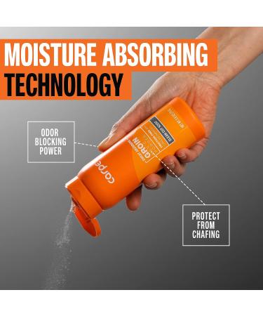 Carpe Sweat Absorbing Groin Powder for Men - Maximum Absorption, Chafing and Friction Free - Buy Online on SooperMarket.com