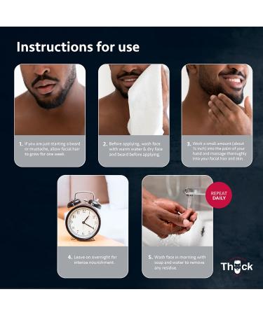 Godefroy Thick Beard and Mustache Growth Serum for Ethnic Hair Types 15ml - Promotes Thicker Hair Growth for Ethnic Hair - Buy Online on SooperMarket.com