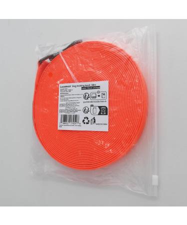Looxmeer Rubberized Tow Lines for Dogs - 3m to 30m Leashes in Neon Orange | Ideal for Small & Medium Dogs | Durable Practice Lines - Buy Online on SooperMarket.com