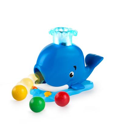 Bright Starts Silly Spout Whale Popper Ball Toys with music lights and 3 colorful balls multicolored Silly Spout Whale Popper Single