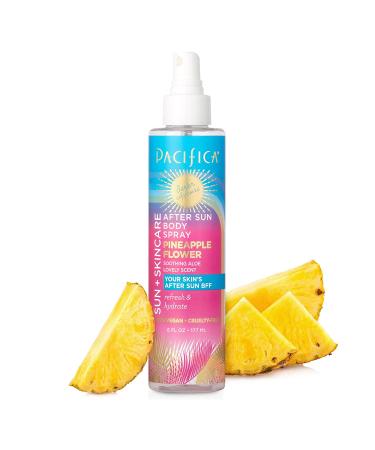 Pacifica Sun + Skincare After Sun Body Spray - Pineapple Flower 6 fl oz | Soothing After-Sun Relief - Buy Online on SooperMarket.com