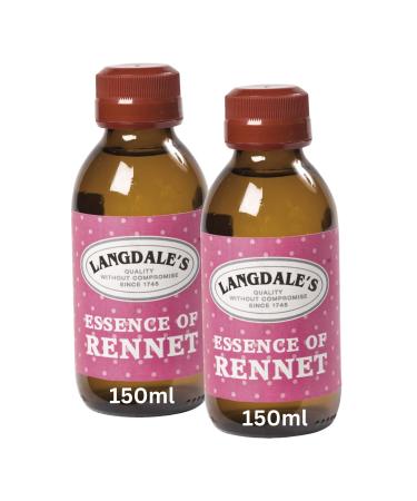Essence of Rennet 2 x 150ml Bundle Containing 2 Bottles of Langdale's Essence of Rennet 150ml For Cheese Making