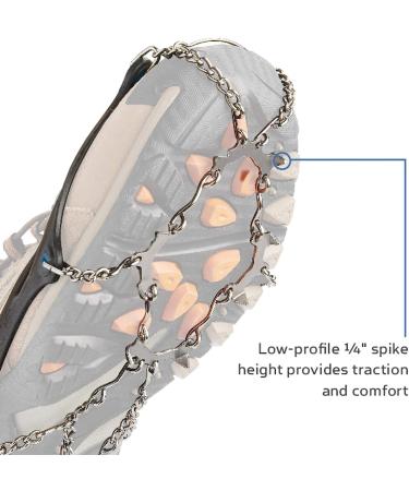 Traverse Heavy-Duty Traction Spikes for Snow and Ice Walking - Large (1 Pair) - Buy Online on SooperMarket.com