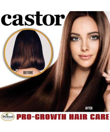 Difeel Castor Pro-Growth Hair Mask 12 oz. - Hydrating & Strengthening Formula - Buy Online on SooperMarket.com