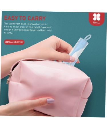 Merlan 3ST Manual Travel Toothbrush Compact Cleaning Brush for Home & Travel 1 Pack Blue - Buy Online on SooperMarket.com