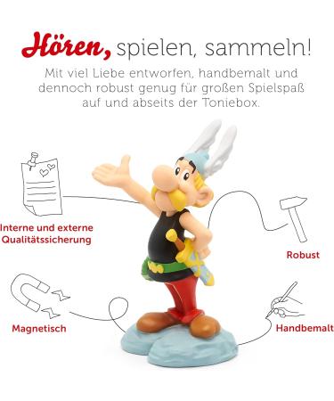 Buy Tonies Audio Figure for Toniebox - Asterix the Gaul | Kid s Audio Play for Ages 5+ | 43 Minutes of Fun - Buy Online on SooperMarket.com