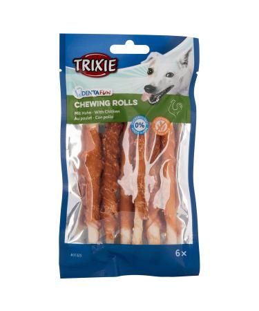 Denta Fun Chicken Chewing Rolls 12 cm 6 pieces/70 g 70 g (1 pack)