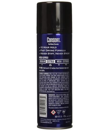 Consort For Men Unscented Extra Hold Hair Spray 8.30 oz - Pack of 3 - Buy Online on SooperMarket.com