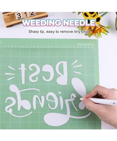 HTVRONT 4 Piece Vinyl Weeding Tool Set - Precision Kit for Cricut Machine & Iron-on Projects - Buy Online on SooperMarket.com