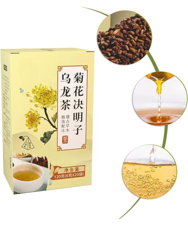 Chinese Tea Beverage Bag Chrysanthemum Cassia Seed Oolong Wolfberry Drinking for Drink Gift - Buy Online on SooperMarket.com